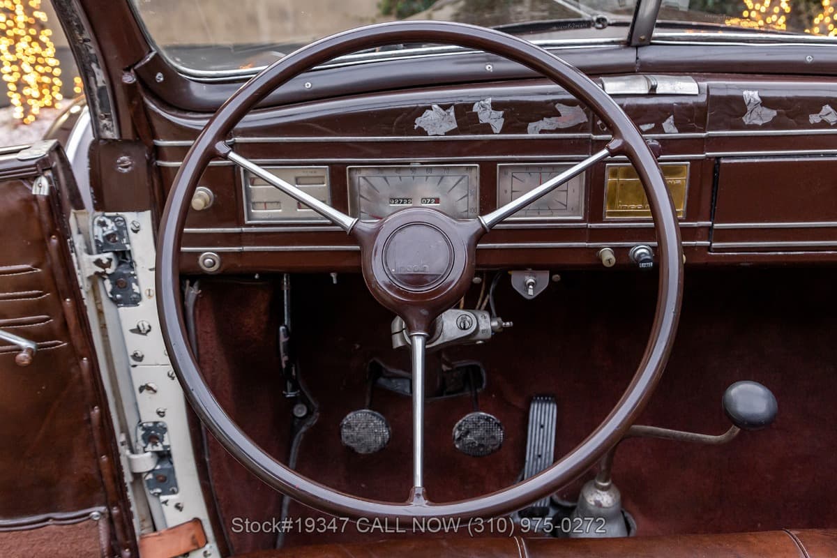 1937 Lincoln Model K V12 Convertible Sedan thumbnail 14