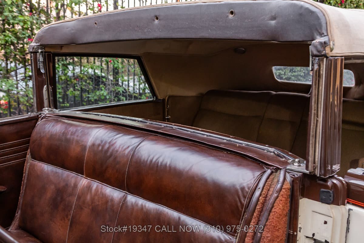 1937 Lincoln Model K V12 Convertible Sedan thumbnail 15