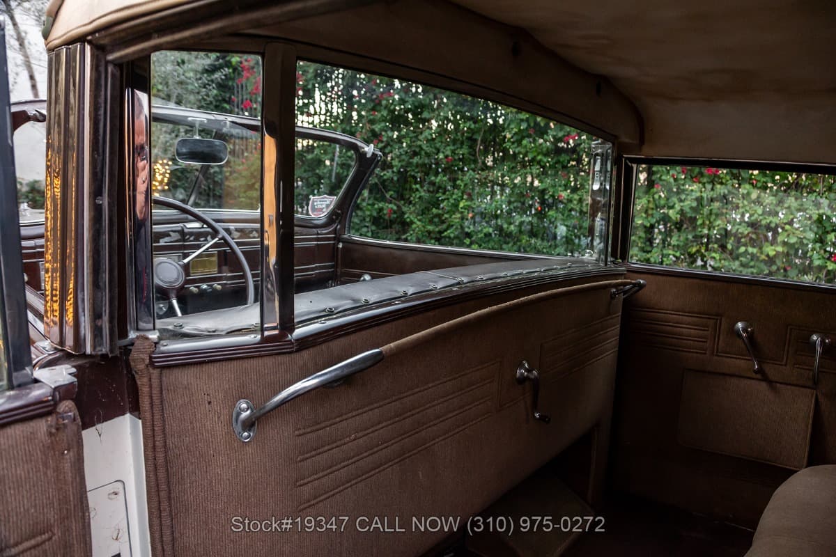 1937 Lincoln Model K V12 Convertible Sedan thumbnail 16