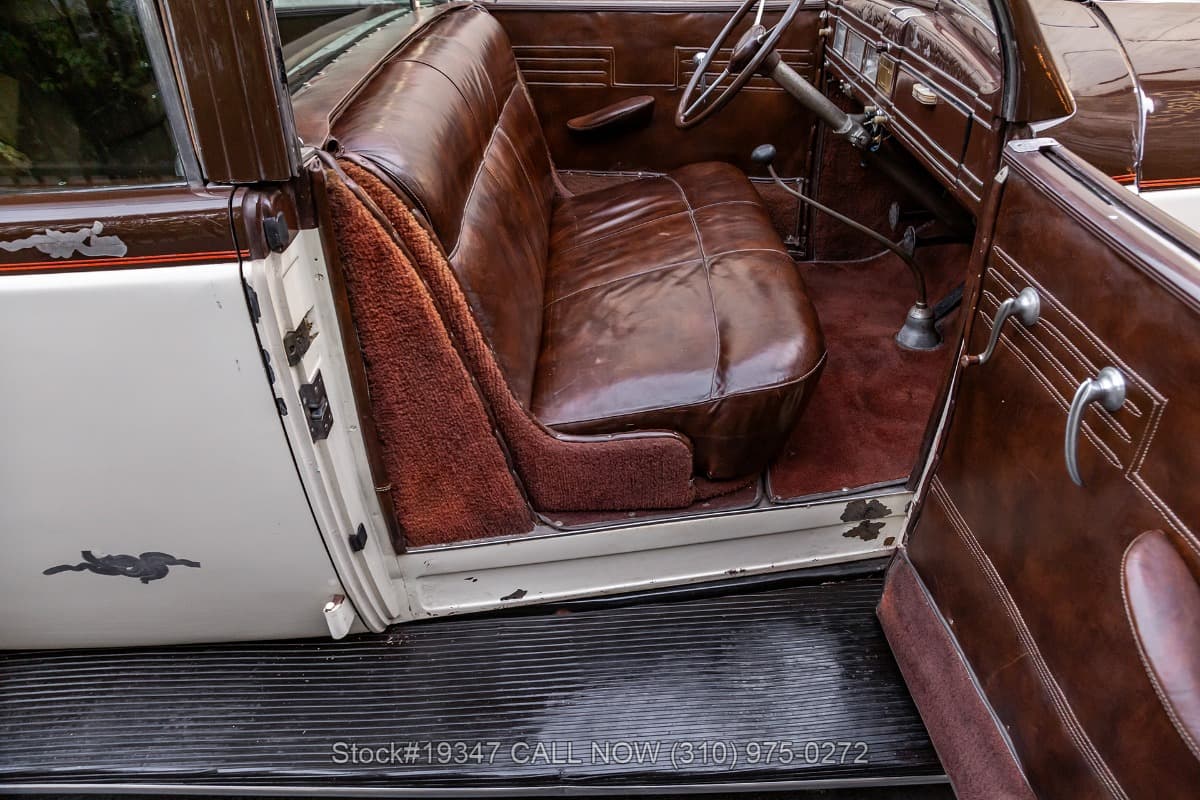 1937 Lincoln Model K V12 Convertible Sedan thumbnail 19