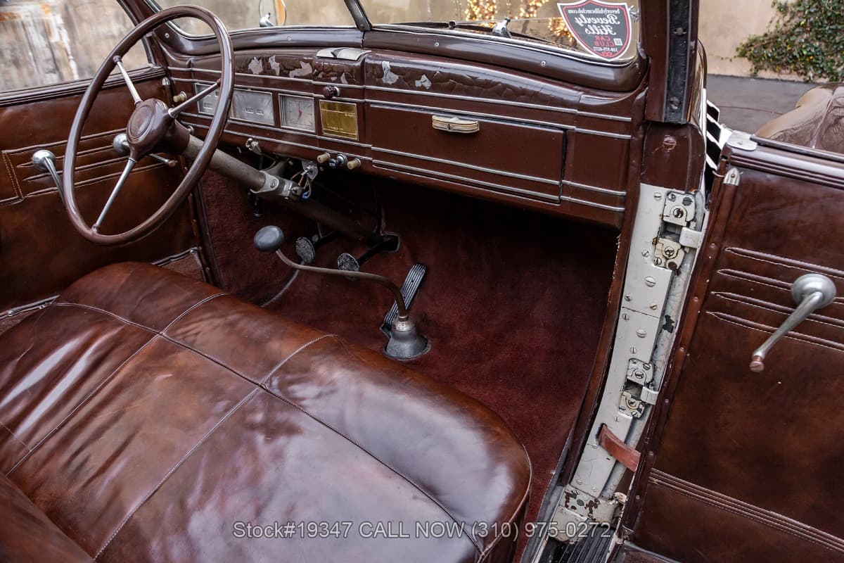 1937 Lincoln Model K V12 Convertible Sedan thumbnail 20