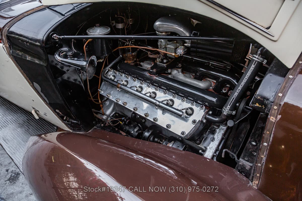 1937 Lincoln Model K V12 Convertible Sedan thumbnail 23