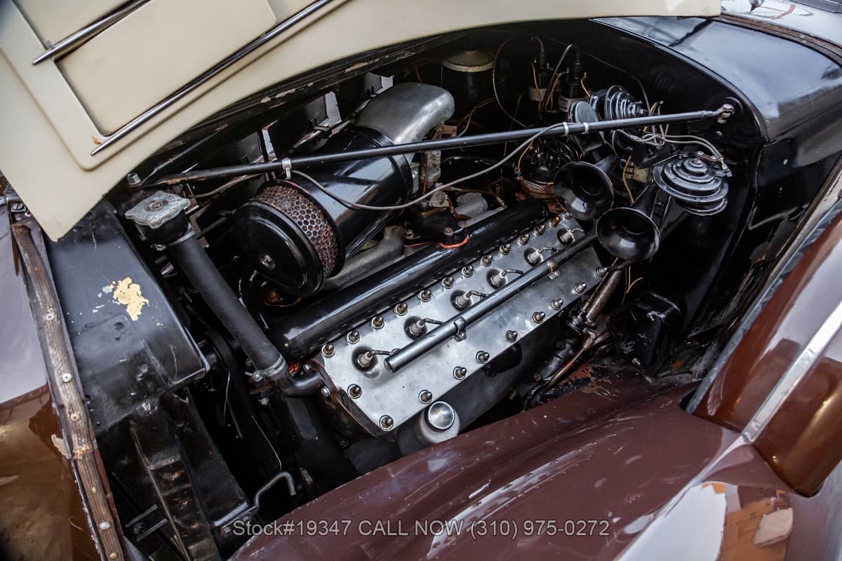 1937 Lincoln Model K V12 Convertible Sedan thumbnail 25