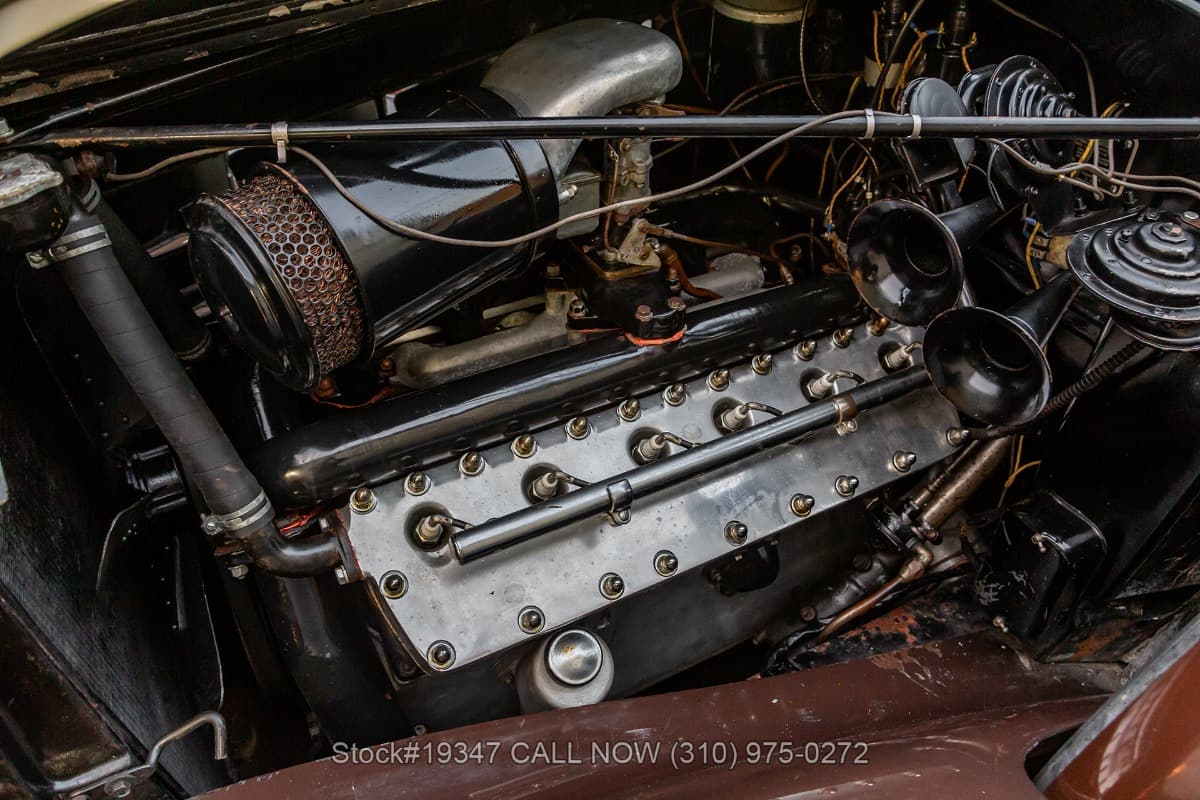 1937 Lincoln Model K V12 Convertible Sedan thumbnail 26