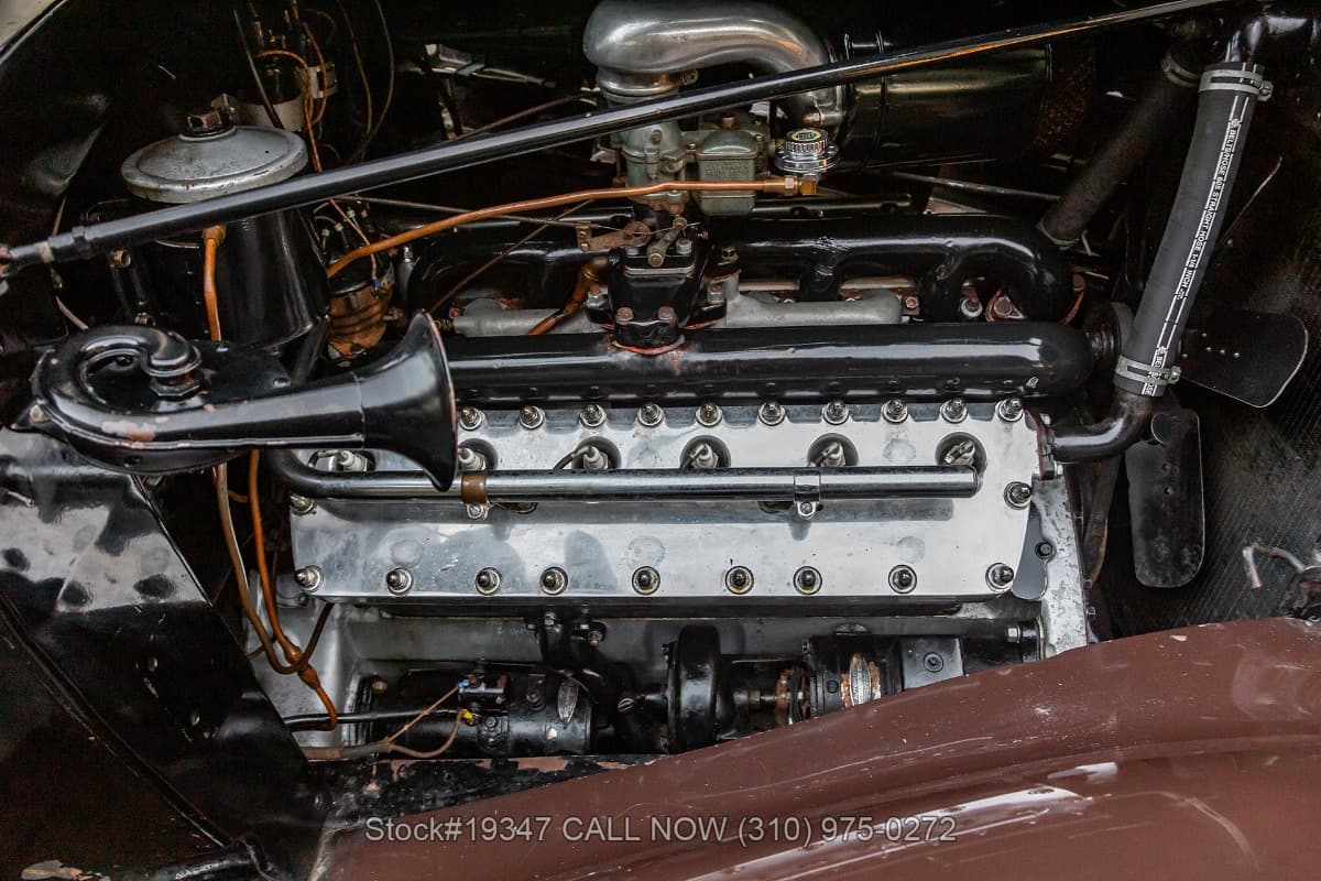 1937 Lincoln Model K V12 Convertible Sedan thumbnail 27