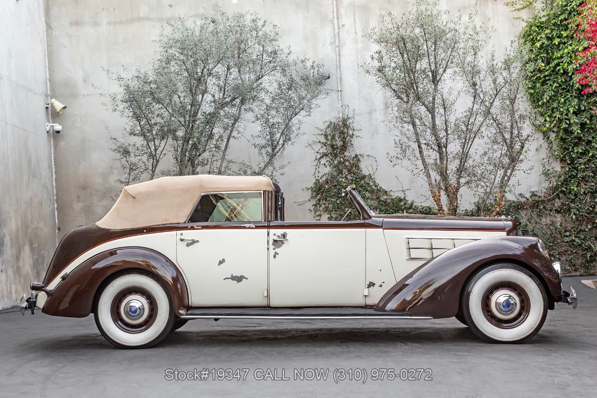 1937 Lincoln Model K V12 Convertible Sedan thumbnail 3