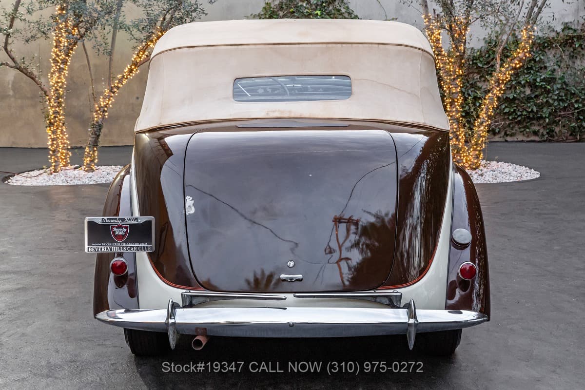 1937 Lincoln Model K V12 Convertible Sedan thumbnail 4