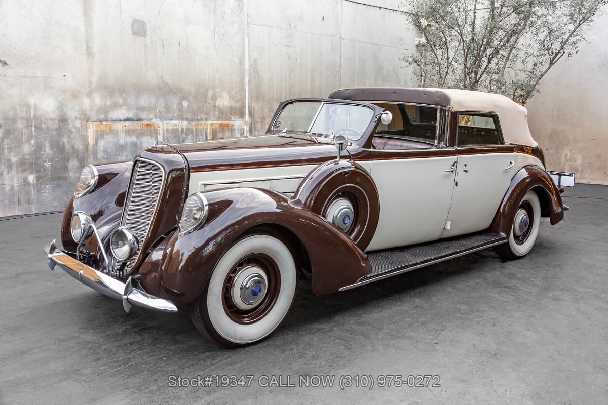 1937 Lincoln Model K V12 Convertible Sedan thumbnail 5