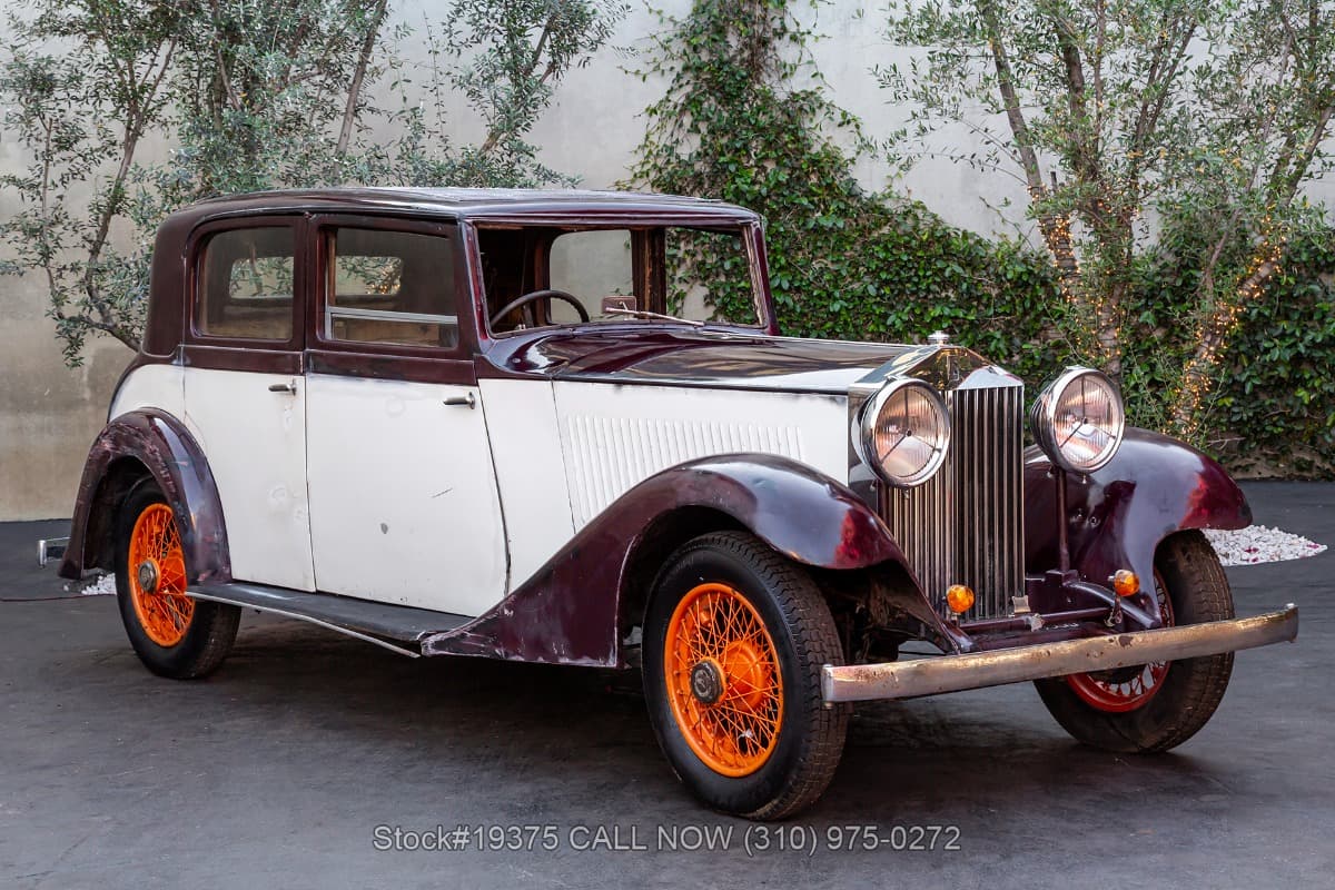 1933 Rolls-Royce 20-25 Saloon Right-Hand-Drive by Hooper
