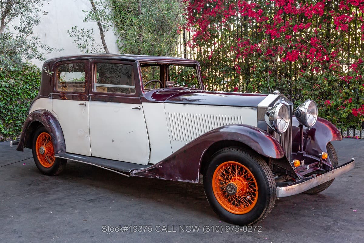 1933 Rolls-Royce 20-25 Saloon Right-Hand-Drive by Hooper thumbnail 3