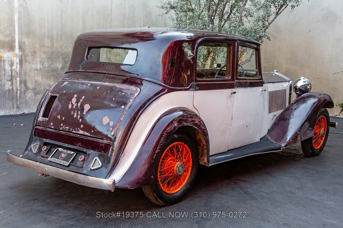 1933 Rolls-Royce 20-25 Saloon Right-Hand-Drive by Hooper thumbnail 4