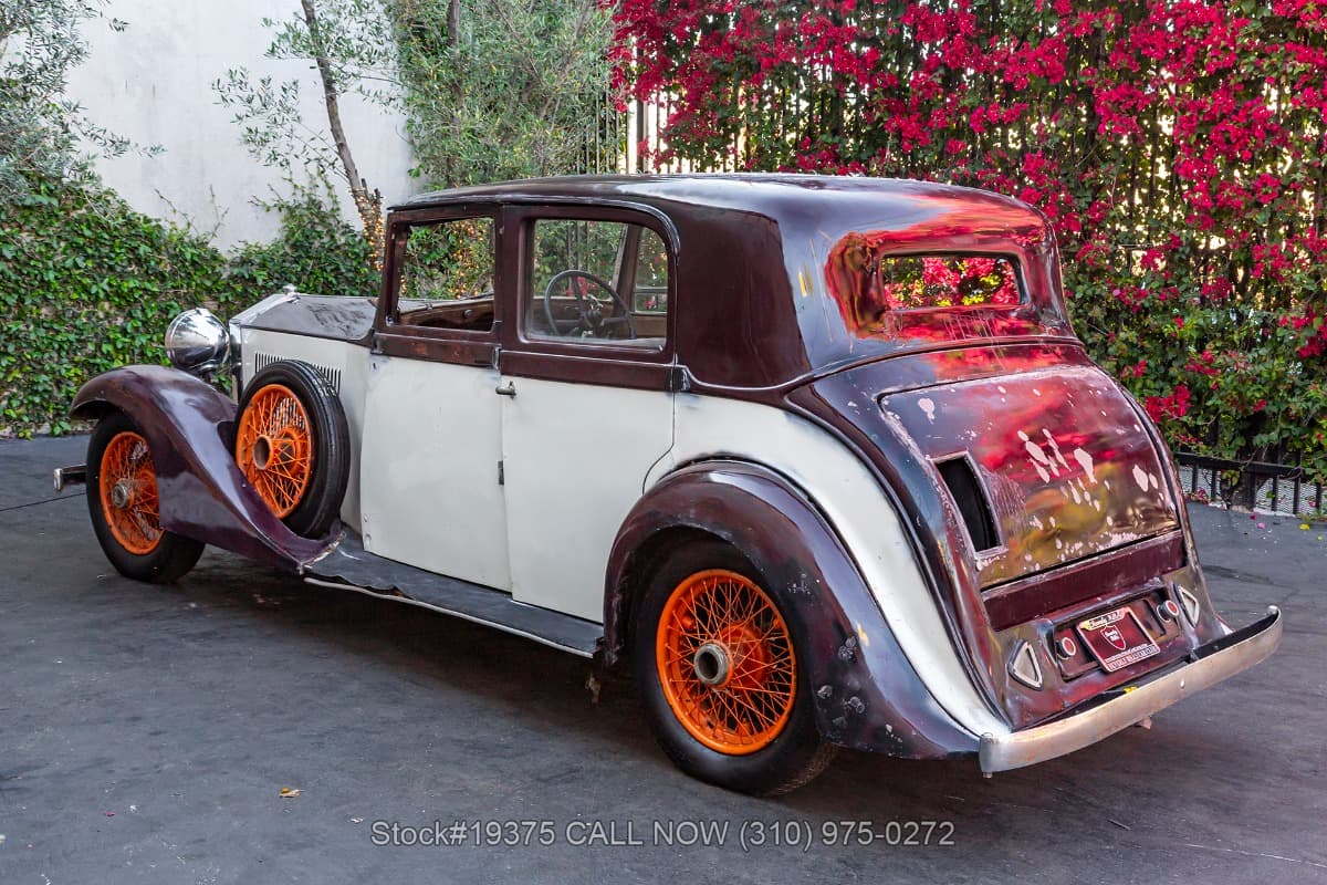 1933 Rolls-Royce 20-25 Saloon Right-Hand-Drive by Hooper thumbnail 6