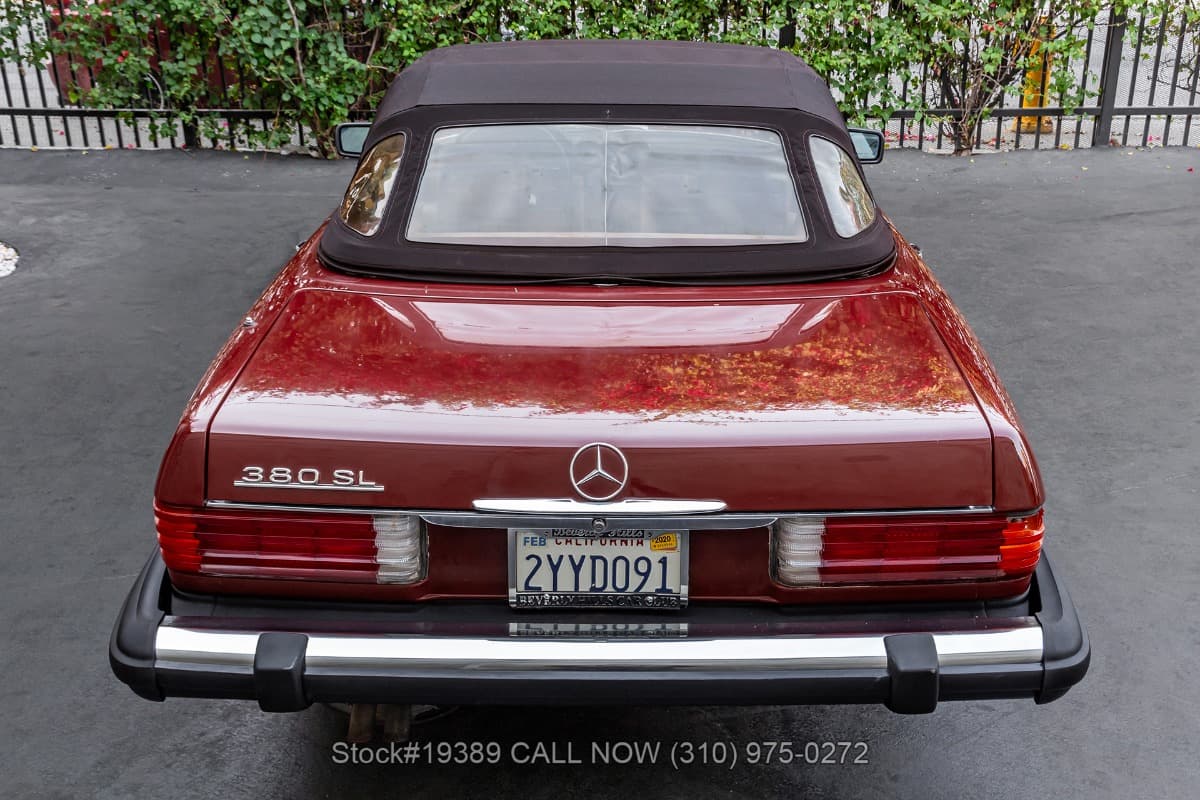 1984 Mercedes 380SL with 2 tops thumbnail 7