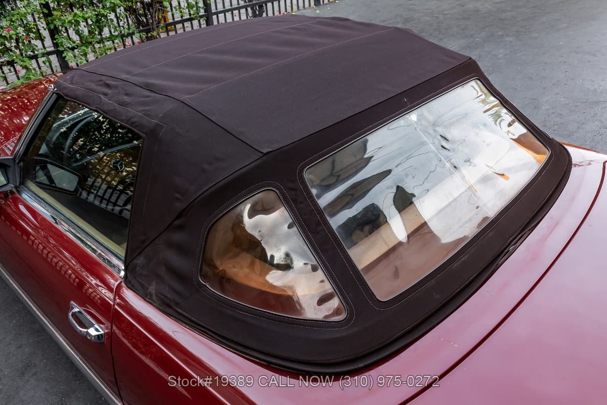 1984 Mercedes 380SL with 2 tops thumbnail 8