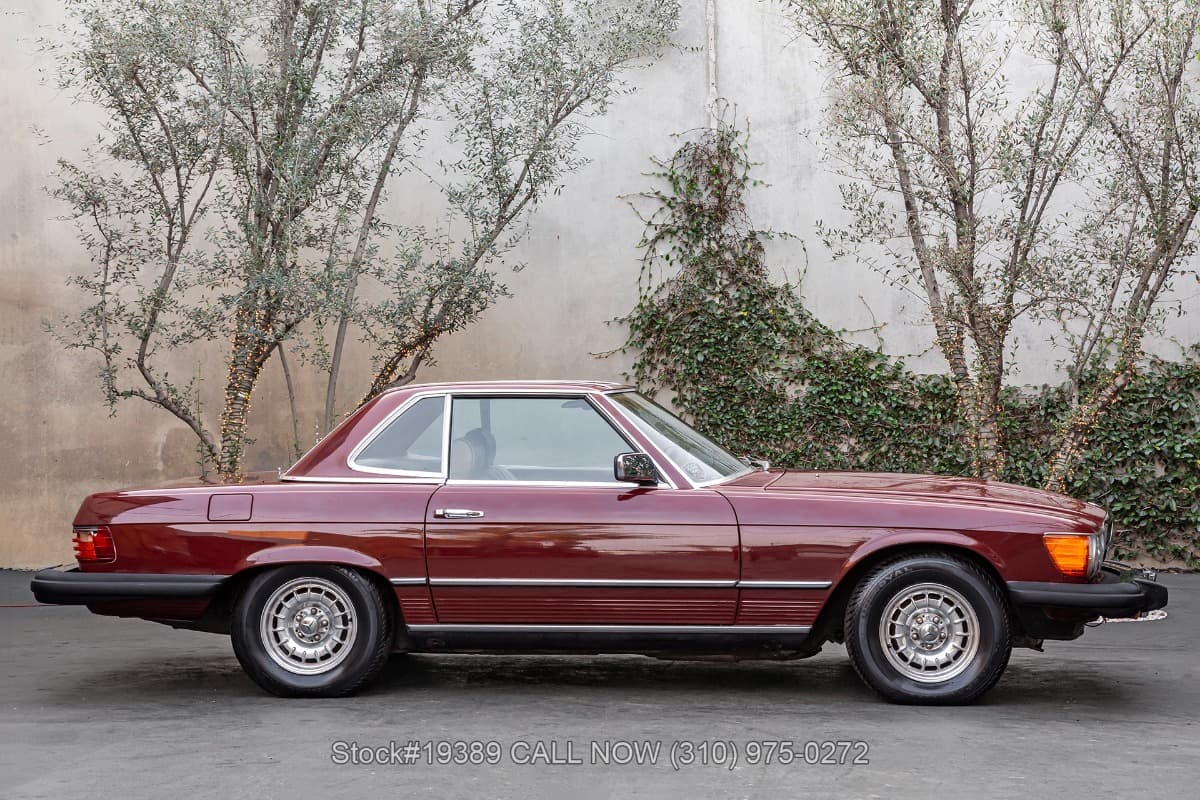 1984 Mercedes 380SL with 2 tops thumbnail 10