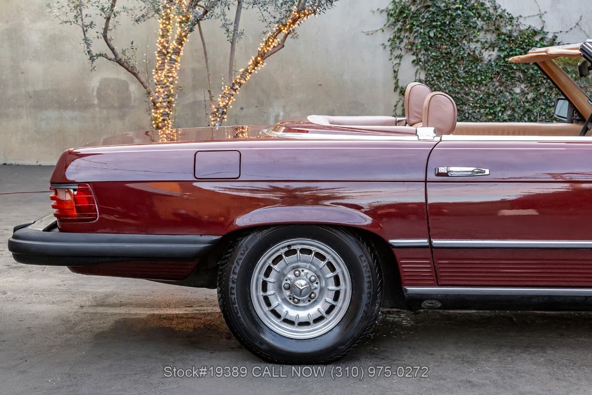 1984 Mercedes 380SL with 2 tops thumbnail 14