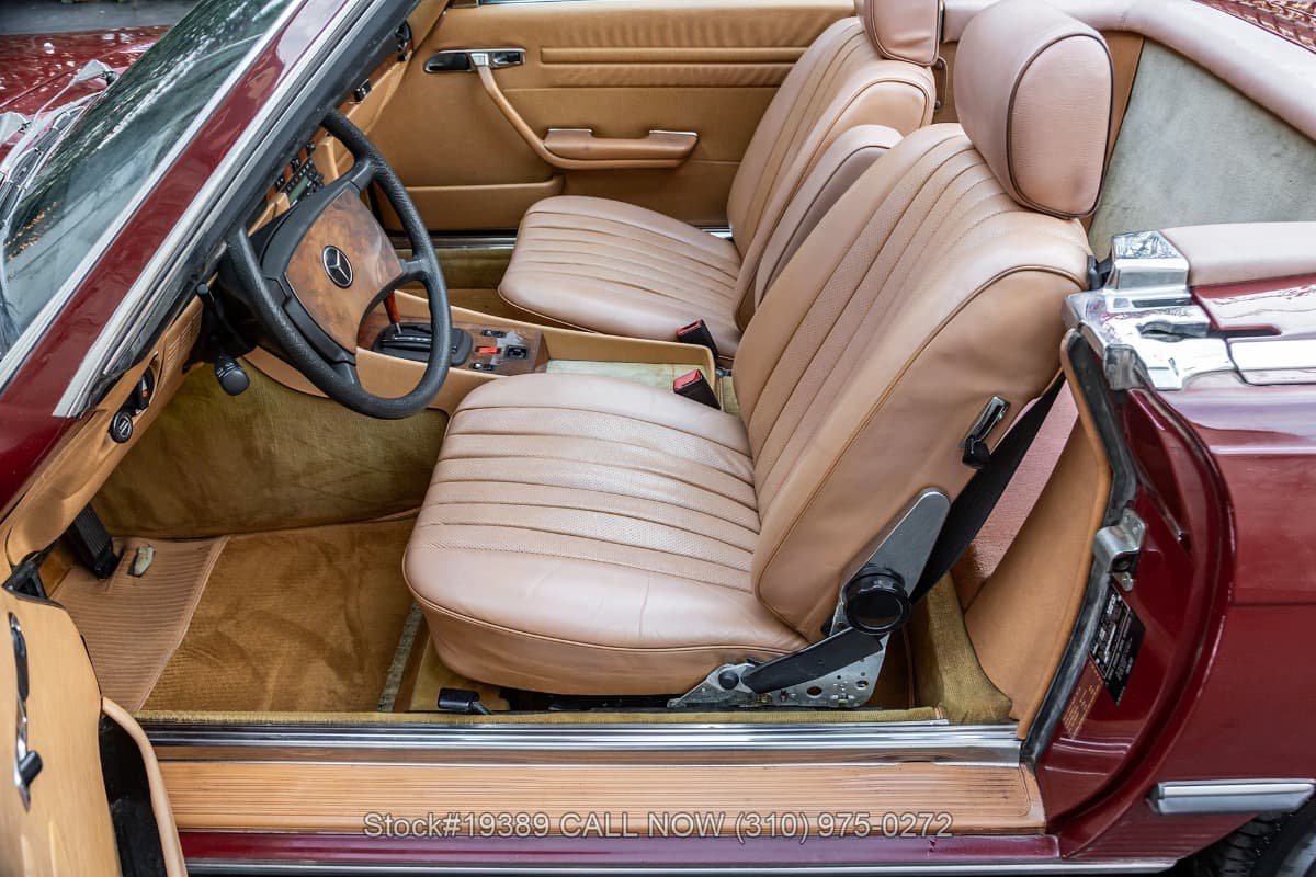 1984 Mercedes 380SL with 2 tops thumbnail 16