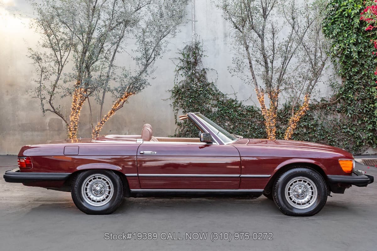 1984 Mercedes 380SL with 2 tops thumbnail 3
