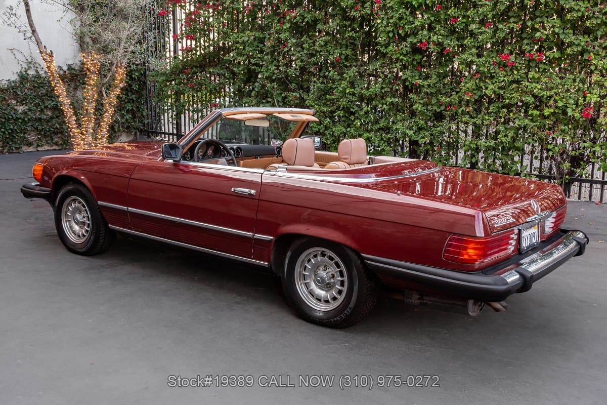 1984 Mercedes 380SL with 2 tops thumbnail 5