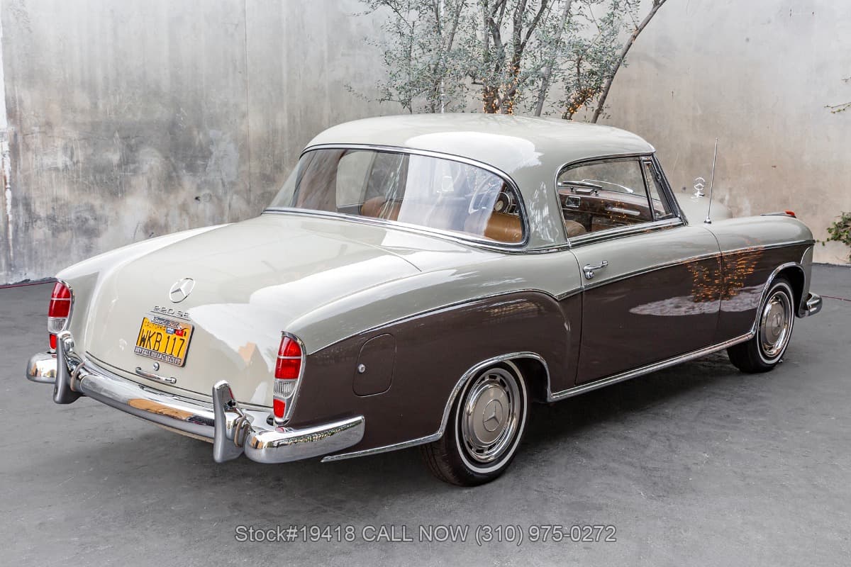 1960 Mercedes 220 SE Sunroof Coupe thumbnail 4