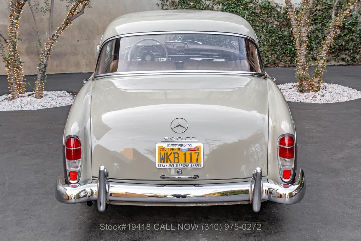 1960 Mercedes 220 SE Sunroof Coupe thumbnail 5
