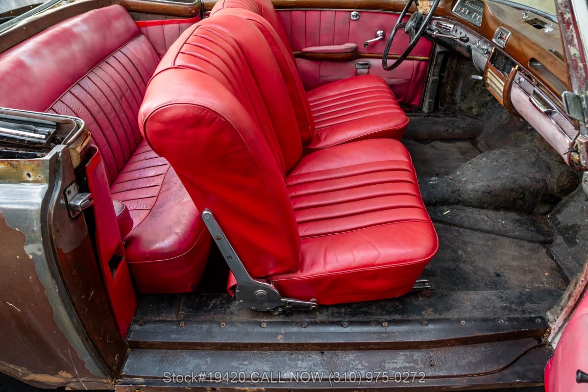 1960 Mercedes 220SE Cabriolet thumbnail 19