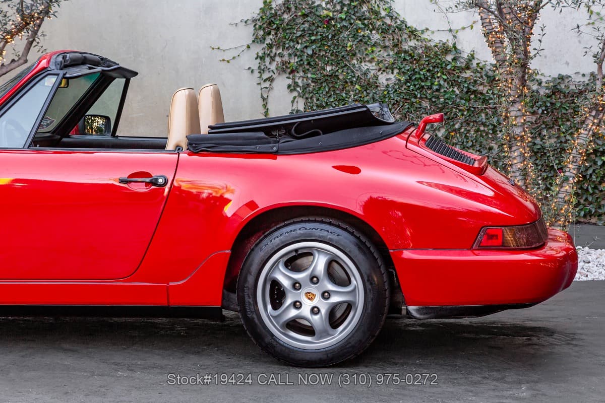 1991 Porsche 964 Carrera Cabriolet thumbnail 11