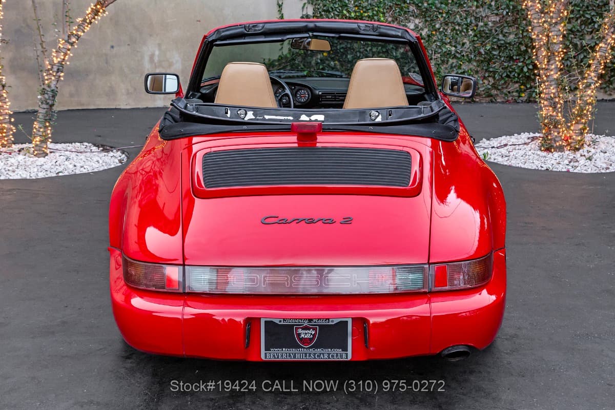 1991 Porsche 964 Carrera Cabriolet thumbnail 4