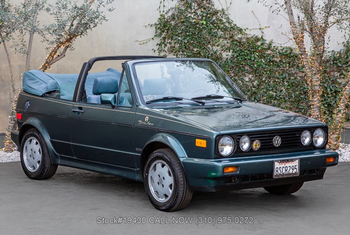 1991 Volkswagen Cabriolet Etienne Aigner Edition β photo 1