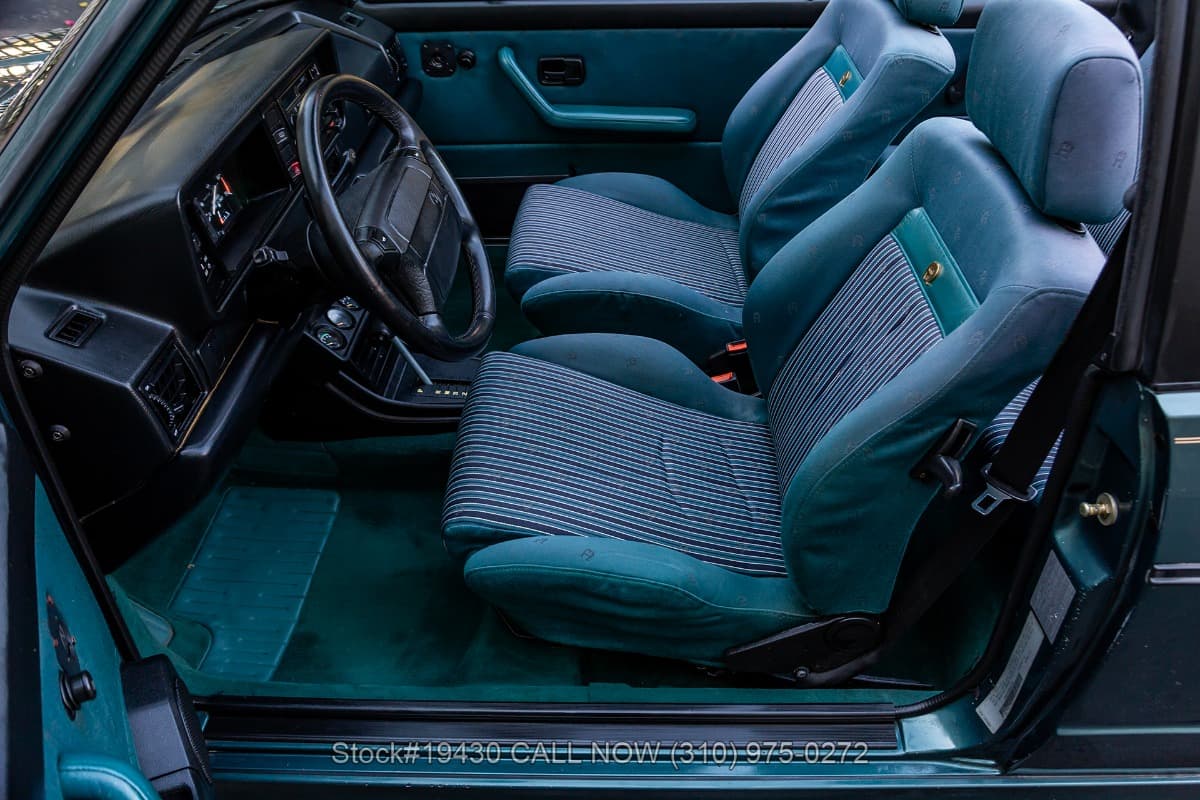 1991 Volkswagen Cabriolet Etienne Aigner Edition thumbnail 14