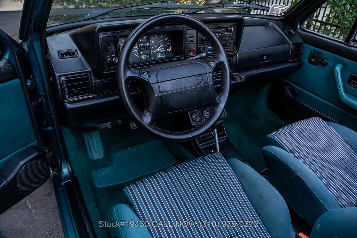 1991 Volkswagen Cabriolet Etienne Aigner Edition thumbnail 15