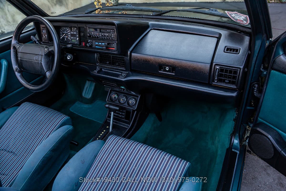 1991 Volkswagen Cabriolet Etienne Aigner Edition thumbnail 18