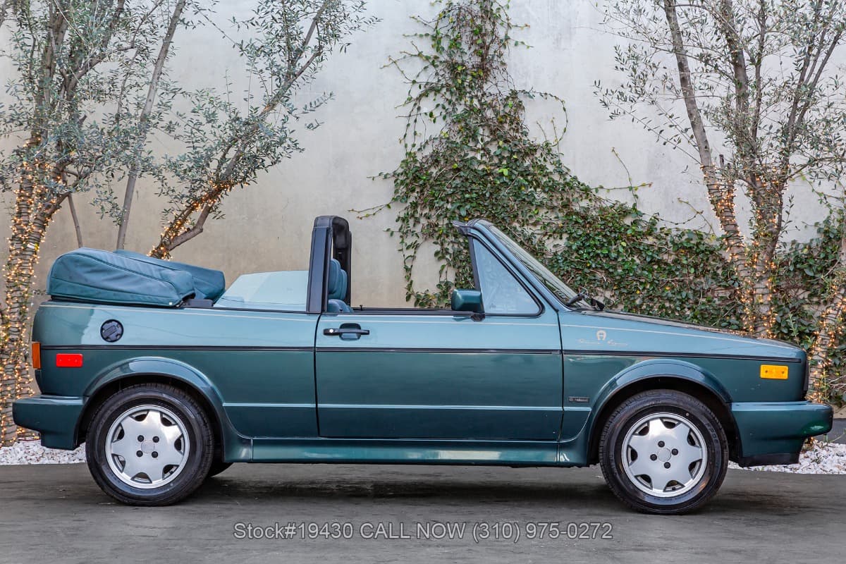 1991 Volkswagen Cabriolet Etienne Aigner Edition thumbnail 3