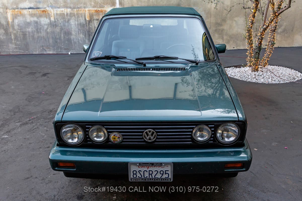 1991 Volkswagen Cabriolet Etienne Aigner Edition thumbnail 6
