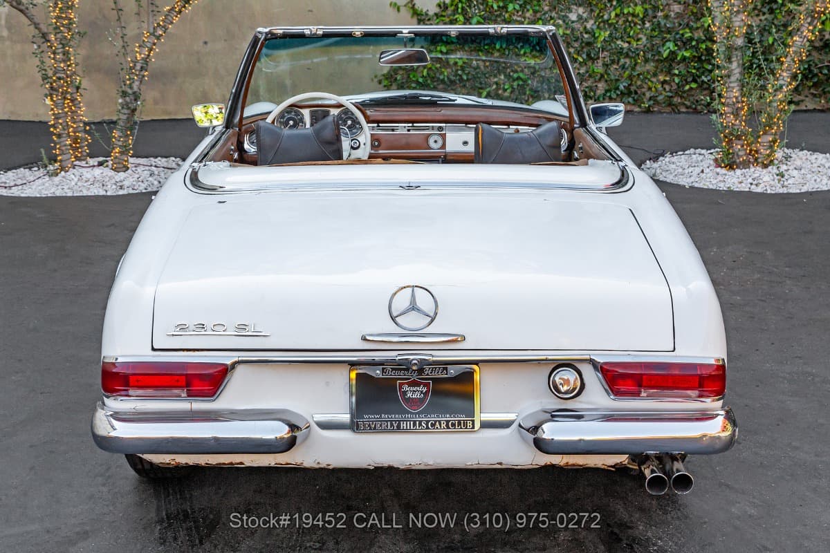 1965 Mercedes 230SL with 2 tops thumbnail 4
