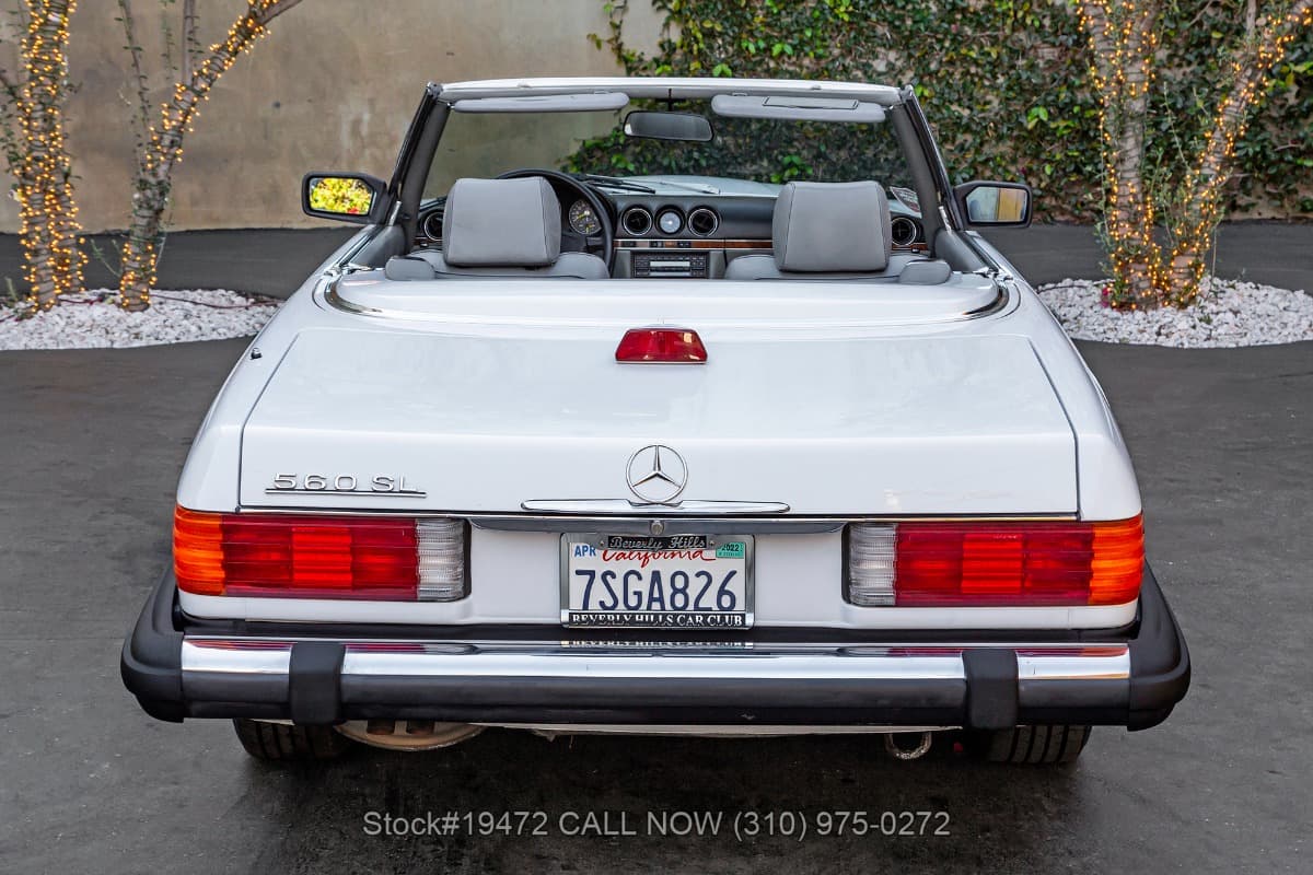 1986 Mercedes 560SL with 2 tops thumbnail 4