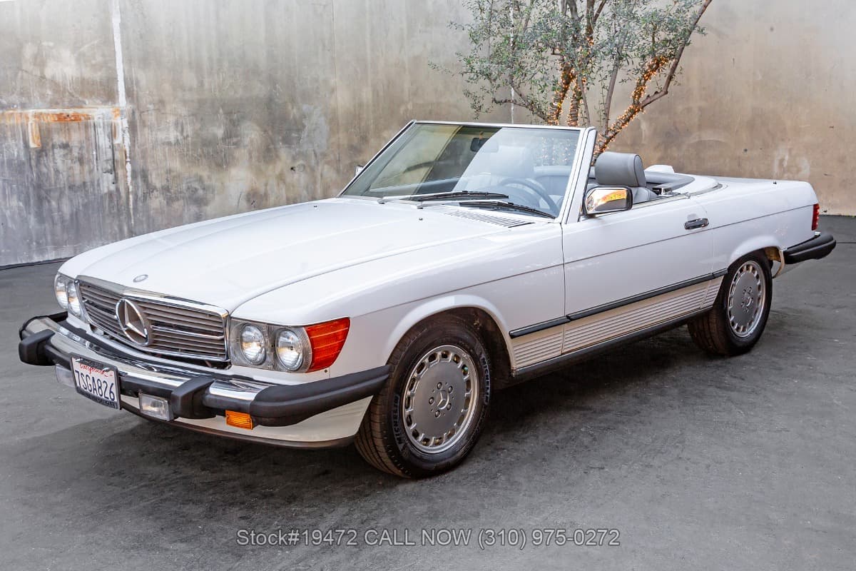 1986 Mercedes 560SL with 2 tops thumbnail 5