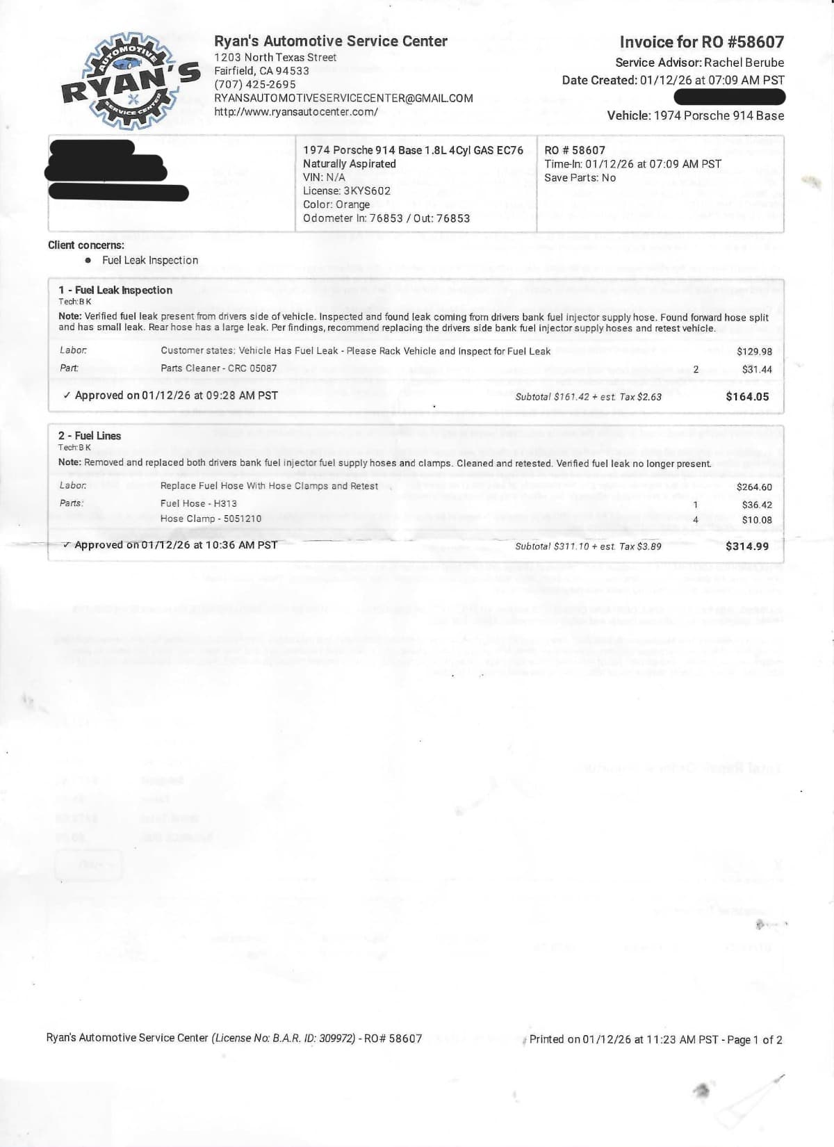 1974 Porsche 914 1.8L thumbnail 27