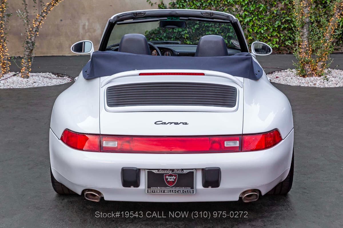 1997 Porsche 993 Carrera Cabriolet 6-Speed thumbnail 3