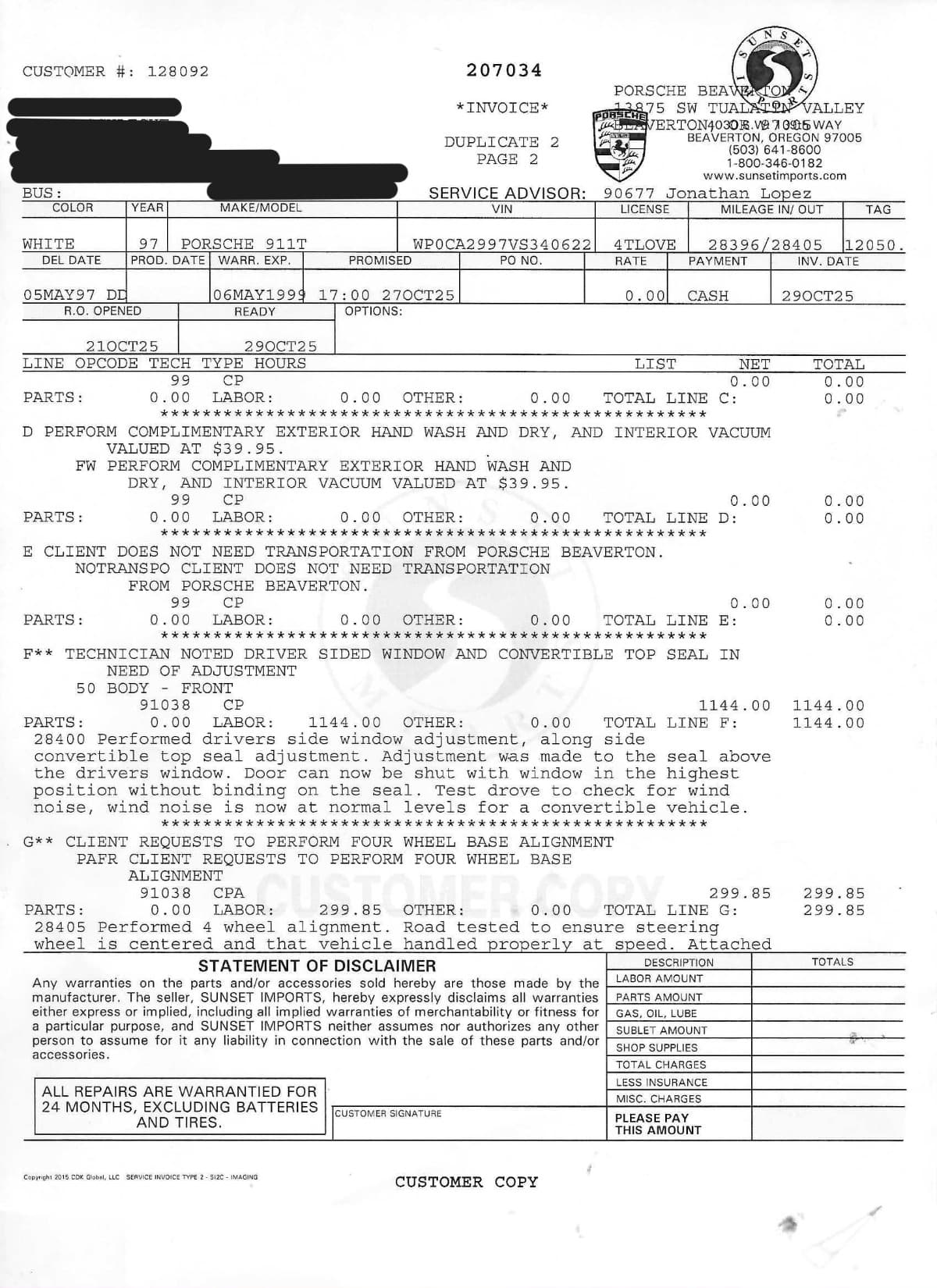 1997 Porsche 993 Carrera Cabriolet 6-Speed thumbnail 27