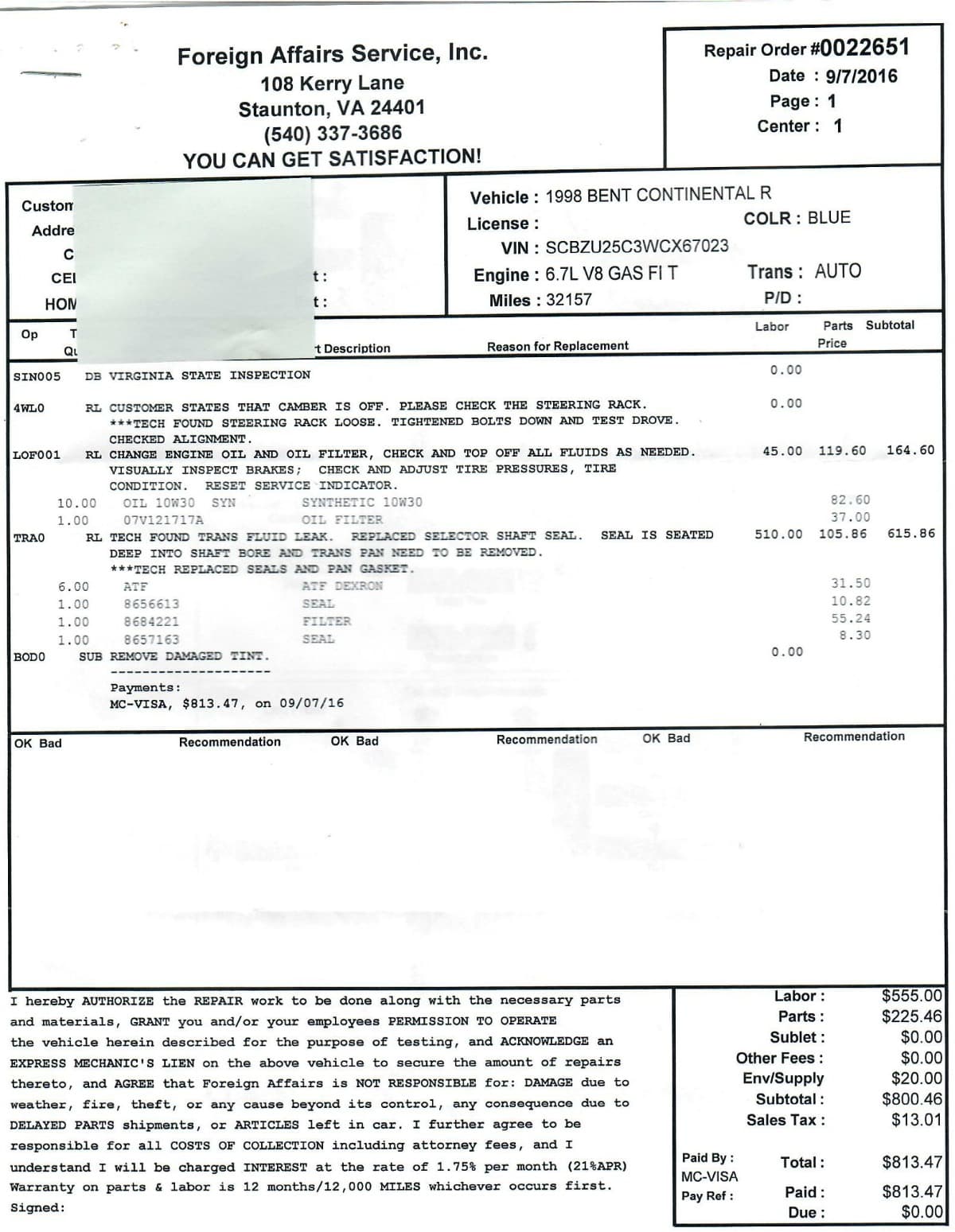 1998 Bentley Continental T RSE thumbnail 22