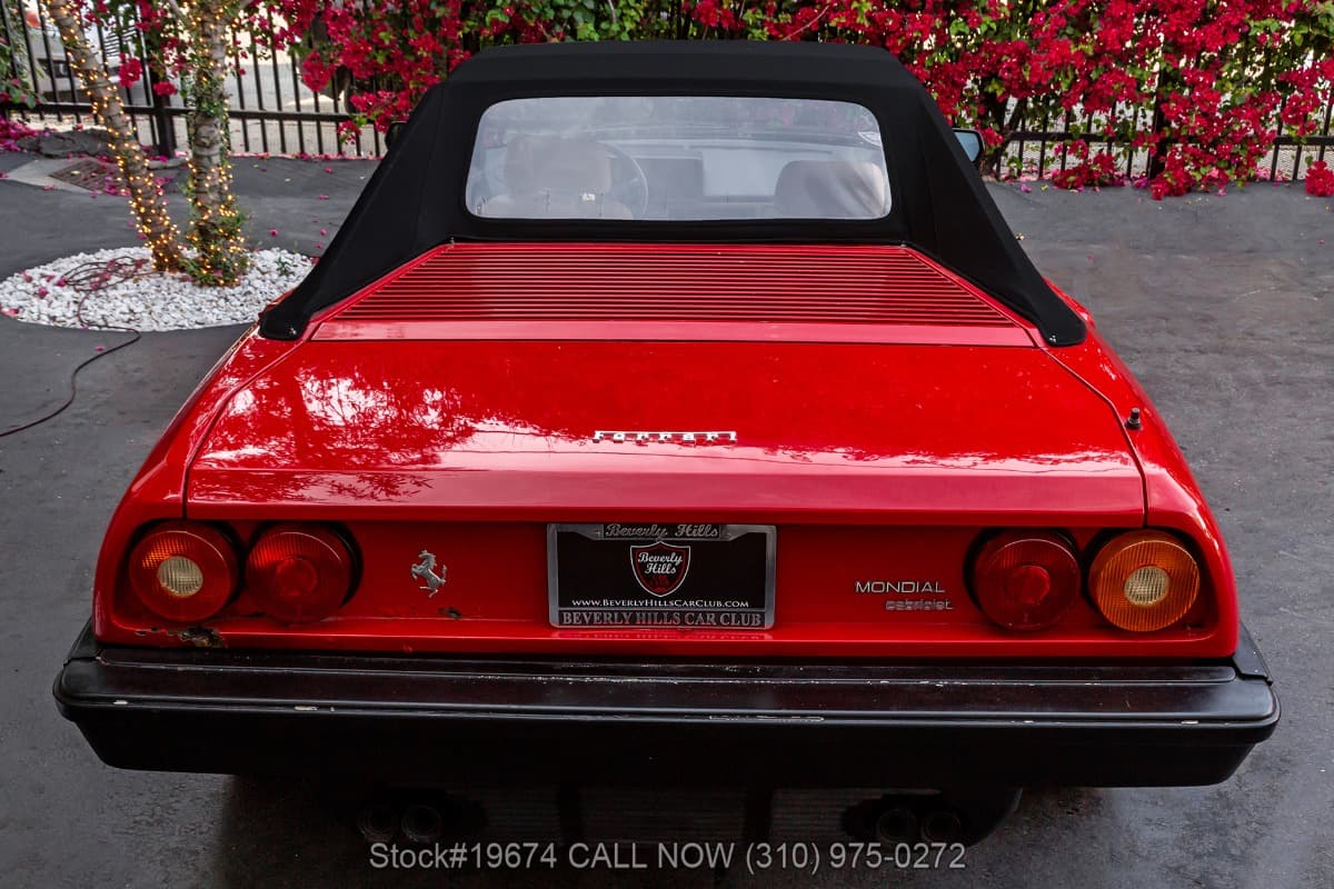 1985 Ferrari Mondial Quattrovalvole Cabriolet thumbnail 7
