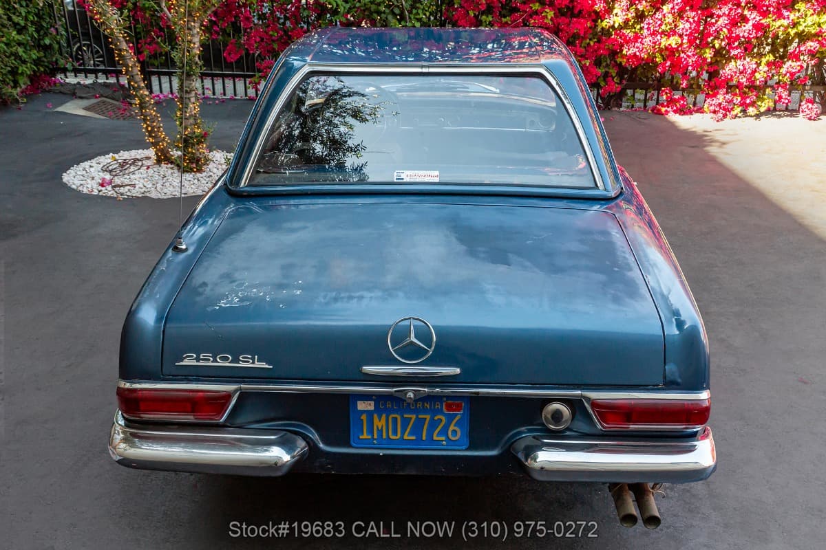 1967 Mercedes 250SL 4-Speed With 2 Tops thumbnail 10