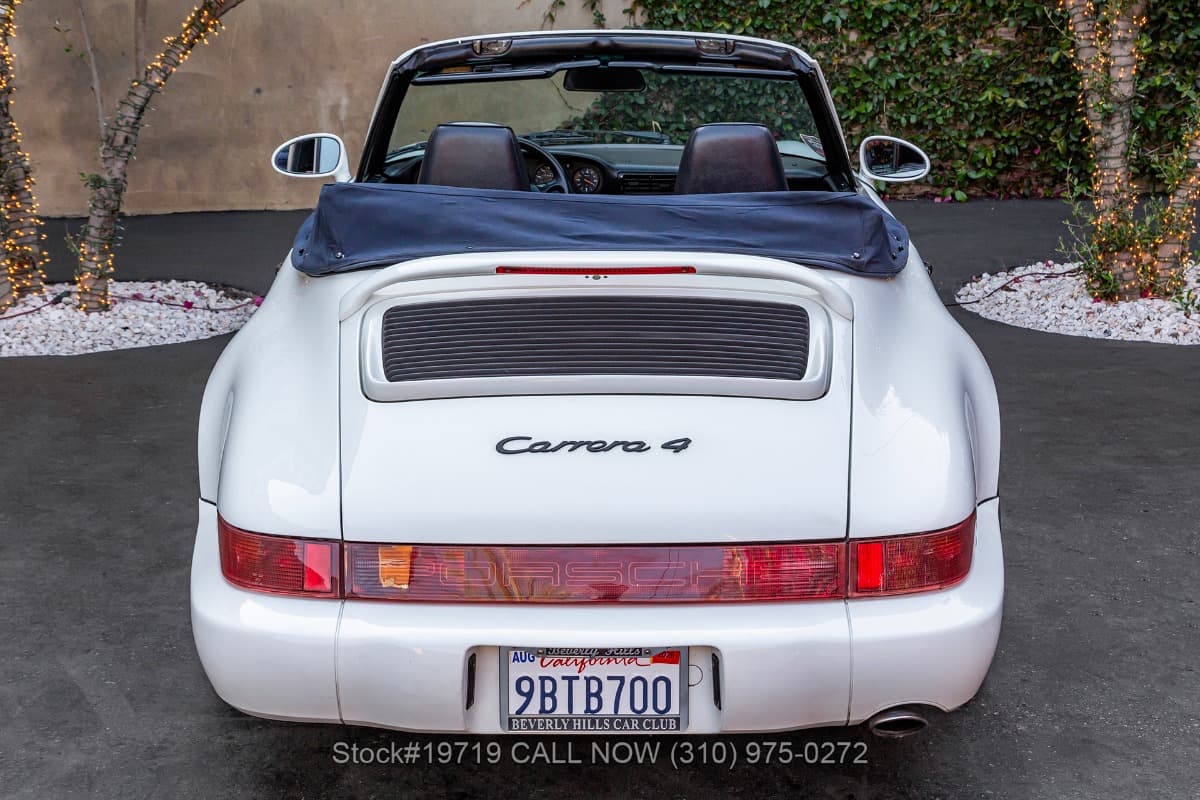 1990 Porsche 964 Carrera 4 Cabriolet thumbnail 4
