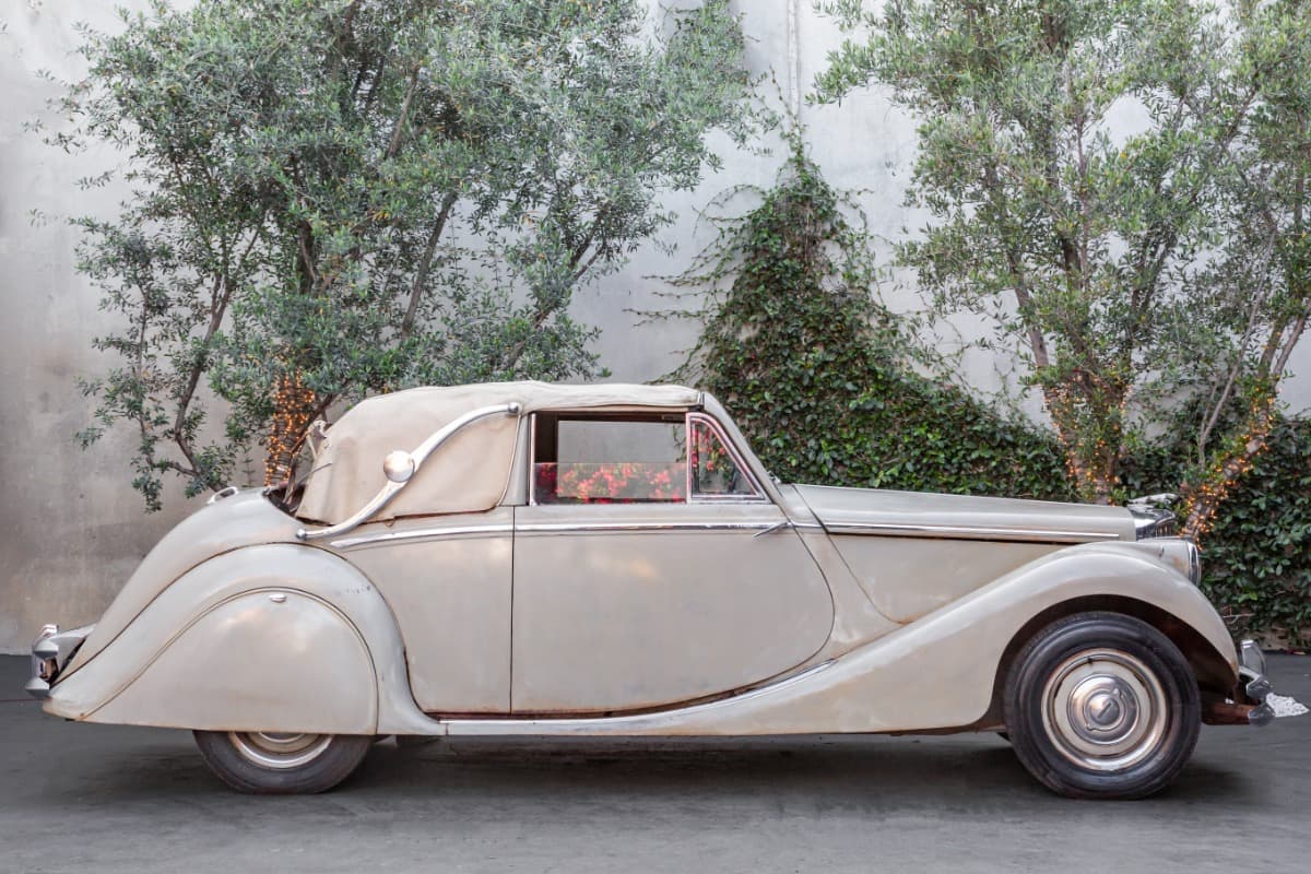 1950 Jaguar Mark V 3.5 Litre Drophead Coupe Left-Hand-Drive thumbnail 4