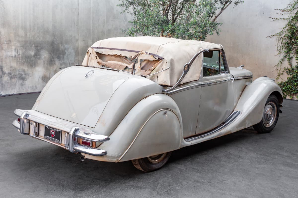 1950 Jaguar Mark V 3.5 Litre Drophead Coupe Left-Hand-Drive thumbnail 5