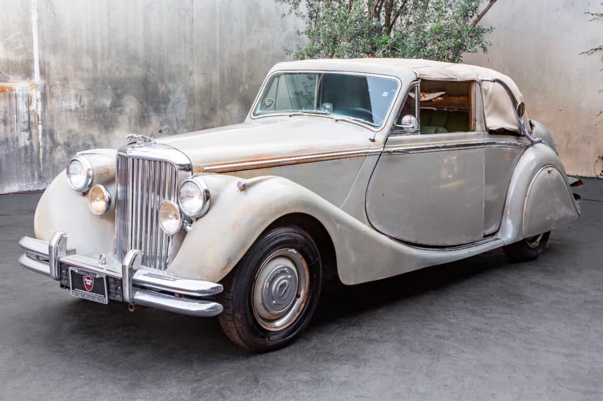 1950 Jaguar Mark V 3.5 Litre Drophead Coupe Left-Hand-Drive thumbnail 7