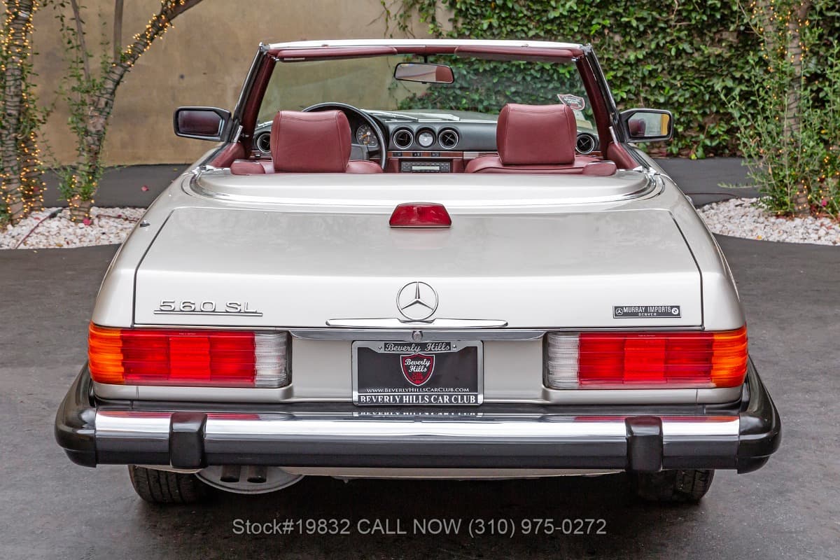 1986 Mercedes 560SL thumbnail 4