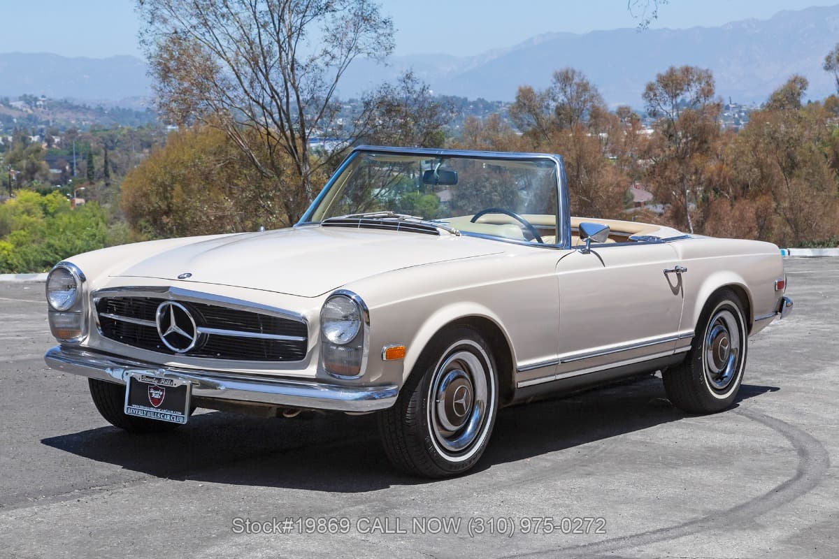 1968 Mercedes 250SL with 2 tops thumbnail 6