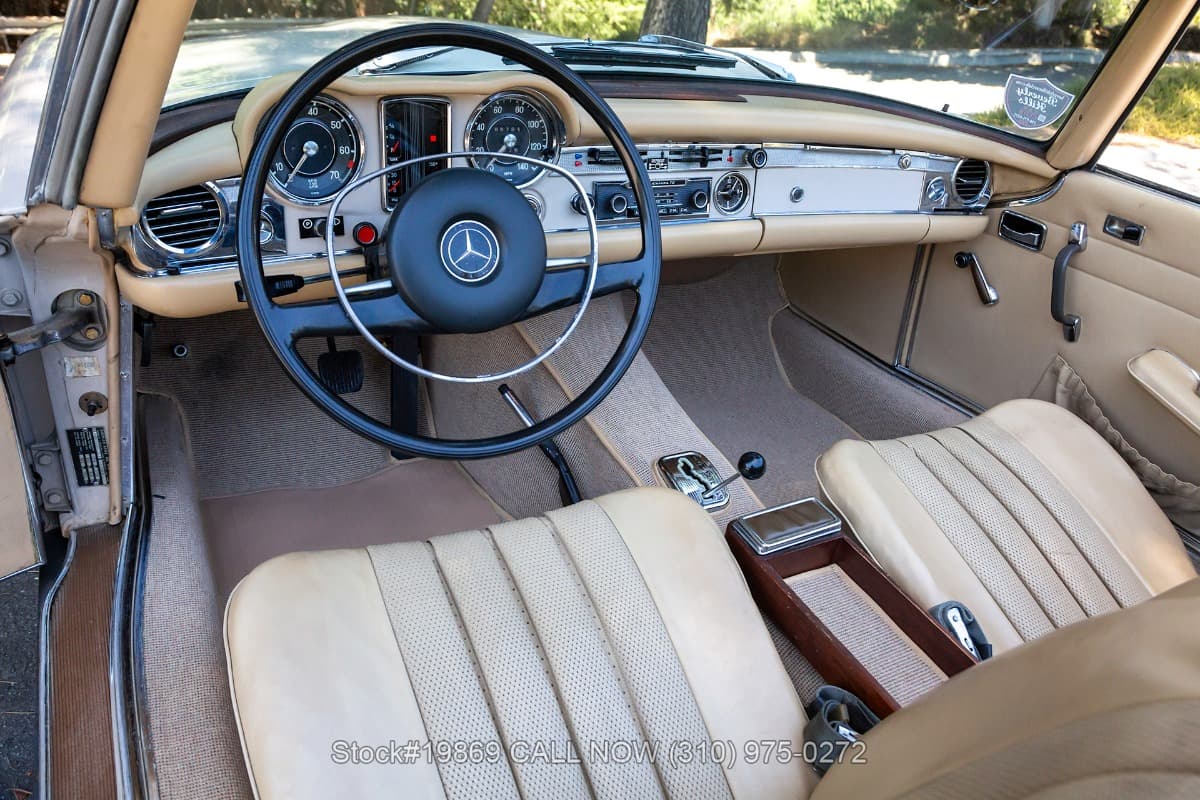 1968 Mercedes 250SL with 2 tops thumbnail 16